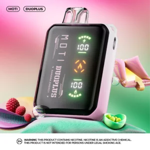 MOTI Duoplus 25000 Puffs Dual Mesh Smart Max Screen 3% Low Nicotine Rechargeable Disposable Vapes Pen Bulk Buy Wholesale